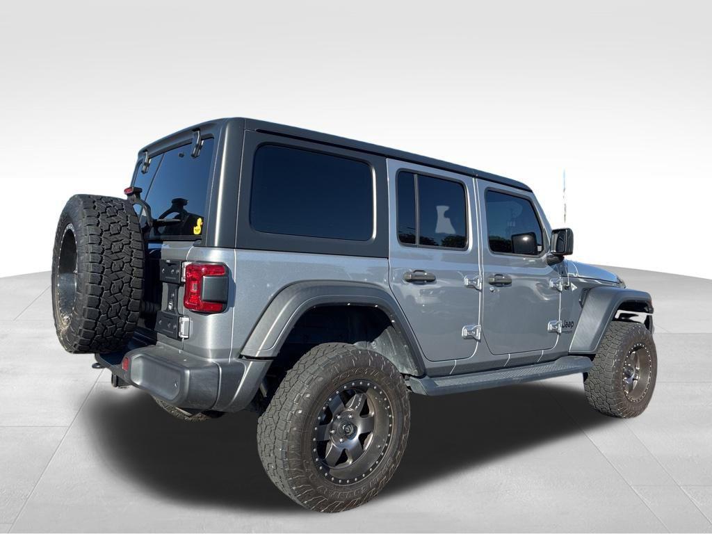 used 2021 Jeep Wrangler Unlimited car, priced at $28,500