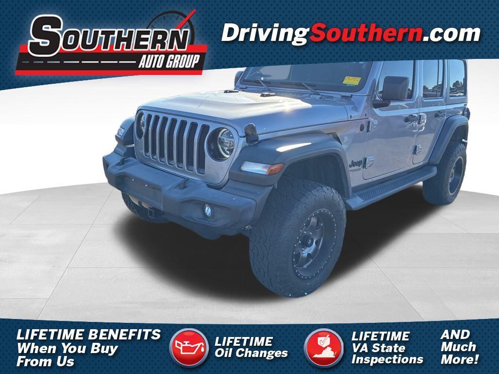 used 2021 Jeep Wrangler Unlimited car, priced at $28,500