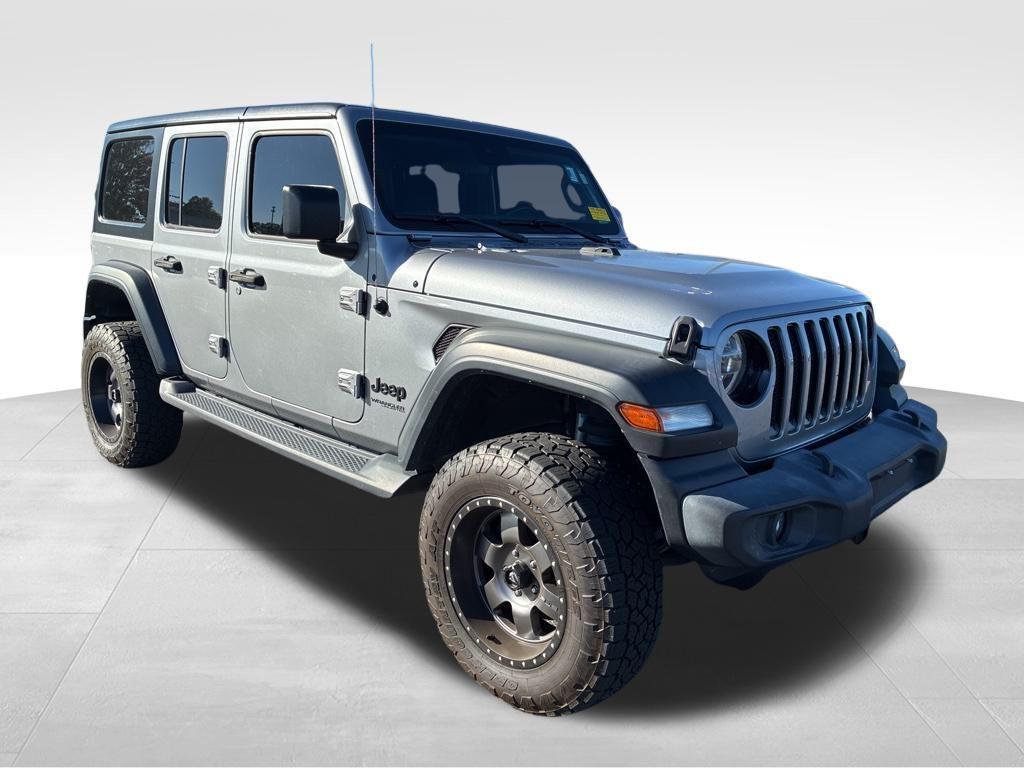used 2021 Jeep Wrangler Unlimited car, priced at $28,500