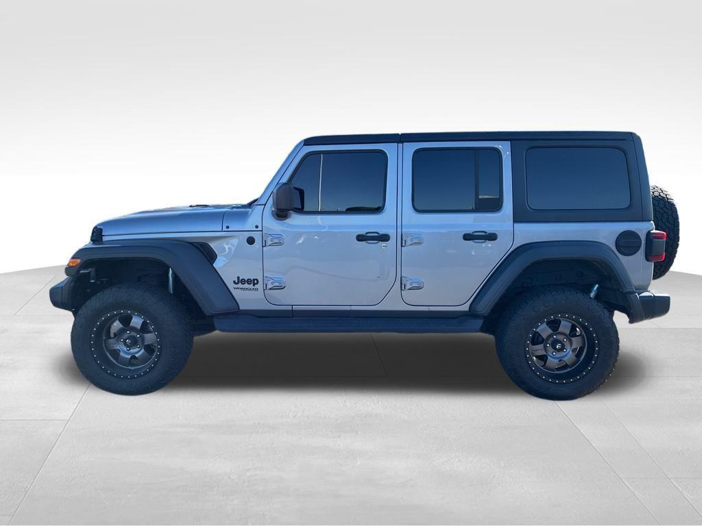 used 2021 Jeep Wrangler Unlimited car, priced at $28,500