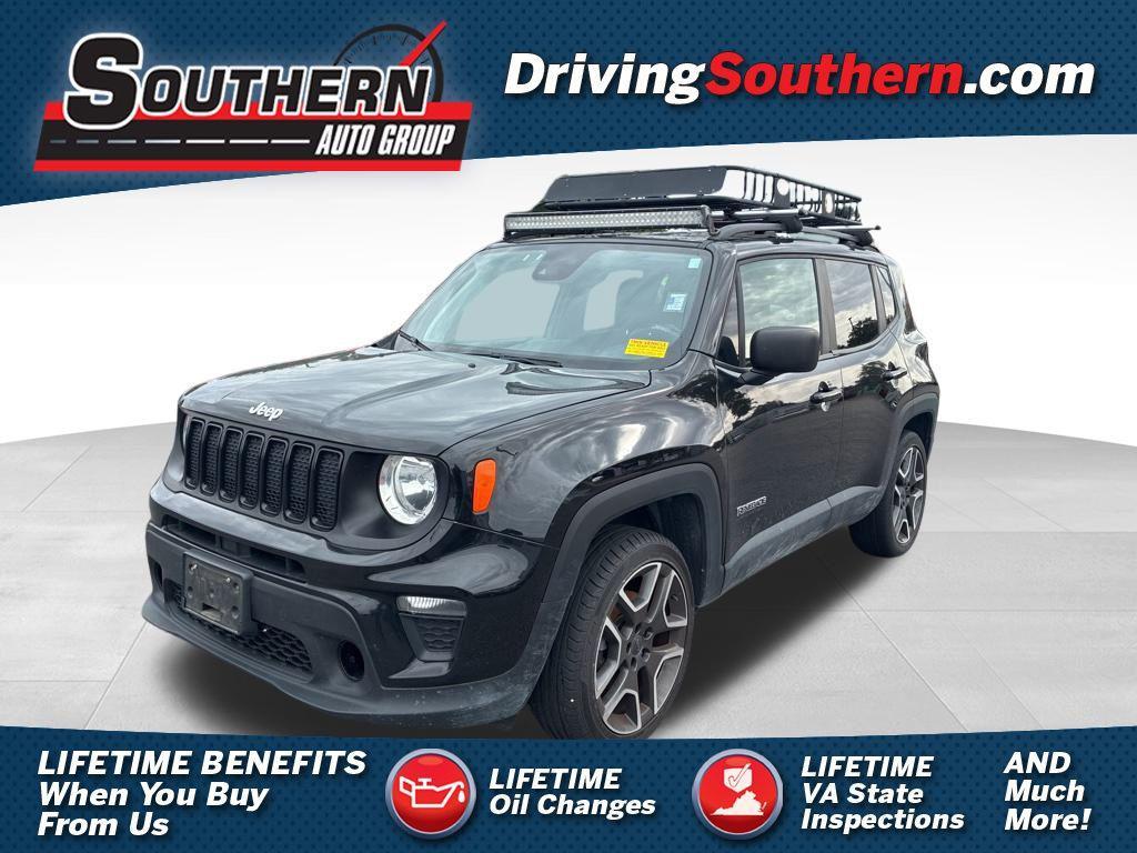 used 2021 Jeep Renegade car, priced at $17,380