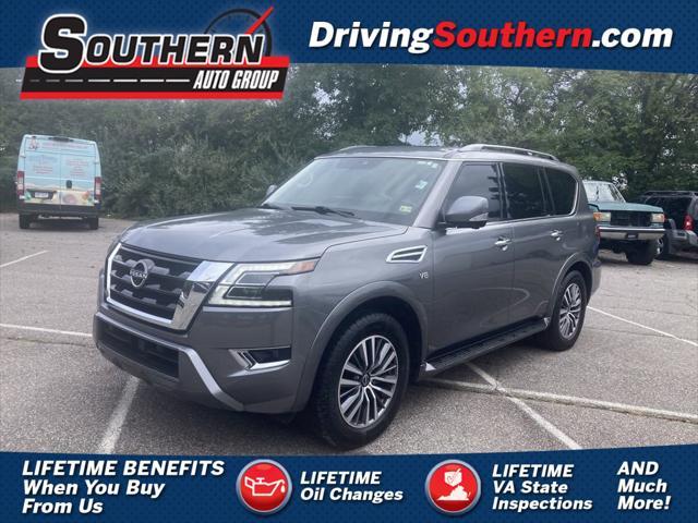 used 2022 Nissan Armada car, priced at $32,995