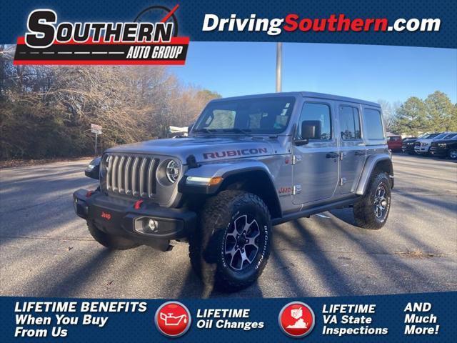 used 2021 Jeep Wrangler Unlimited car, priced at $45,600