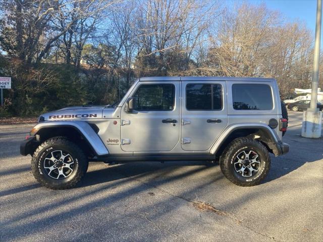 used 2021 Jeep Wrangler Unlimited car, priced at $45,600