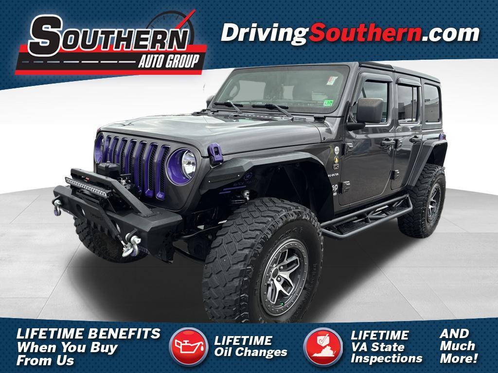used 2020 Jeep Wrangler Unlimited car, priced at $31,800