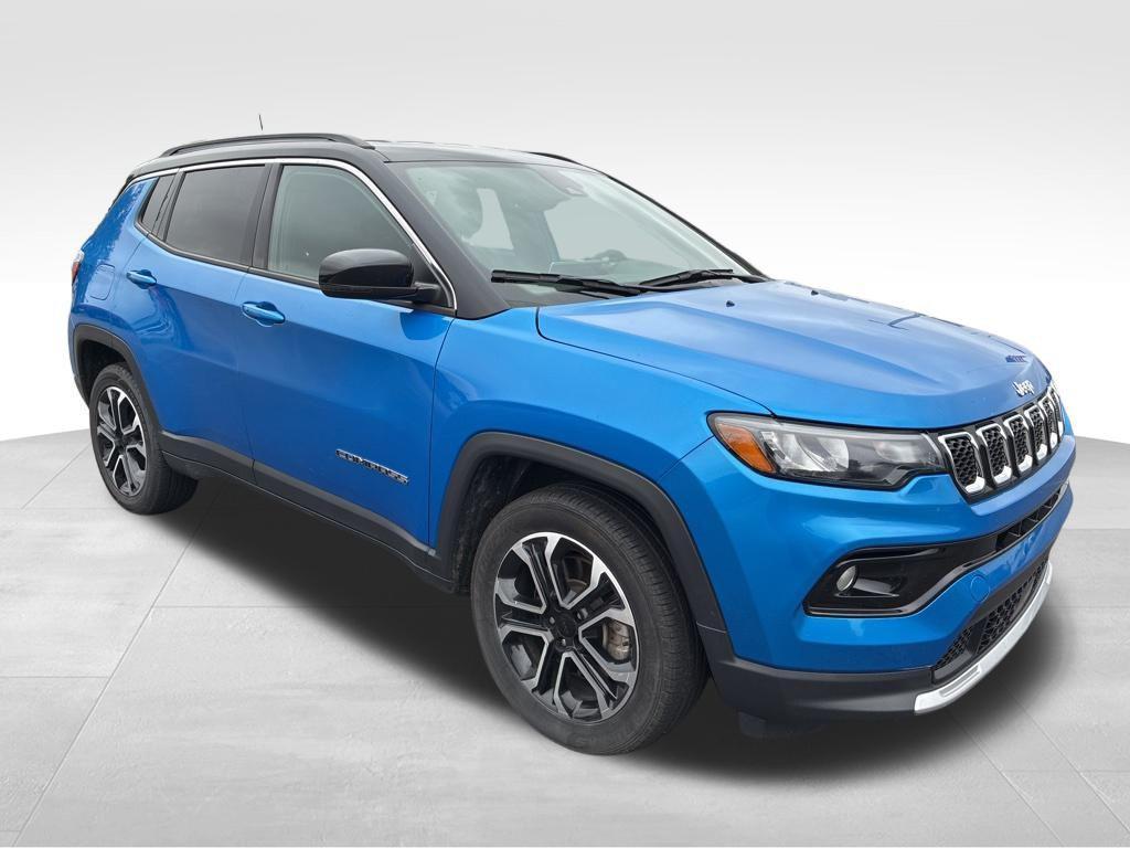 used 2023 Jeep Compass car, priced at $21,600