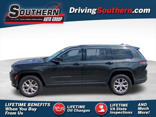 used 2022 Jeep Grand Cherokee L car, priced at $34,590