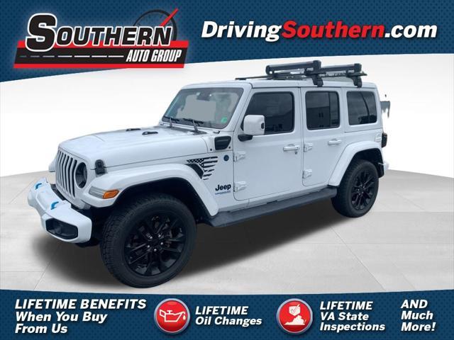 used 2021 Jeep Wrangler Unlimited 4xe car, priced at $30,900