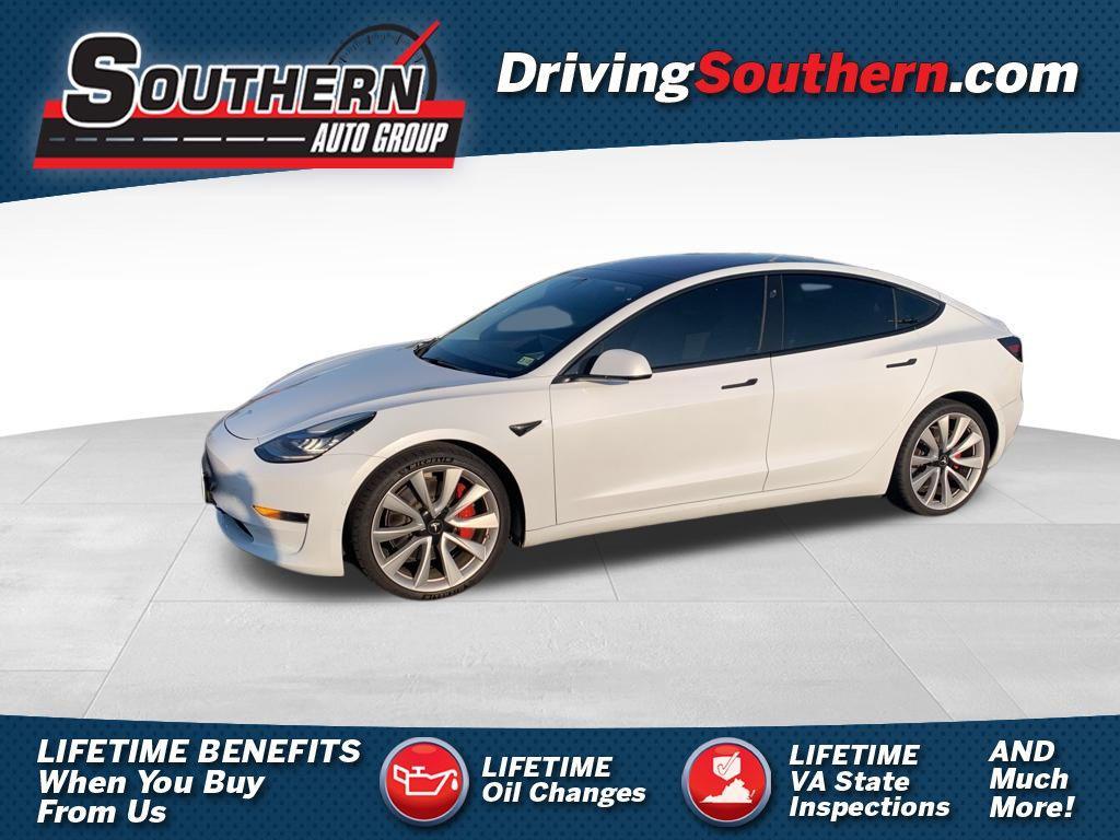 used 2018 Tesla Model 3 car, priced at $22,750