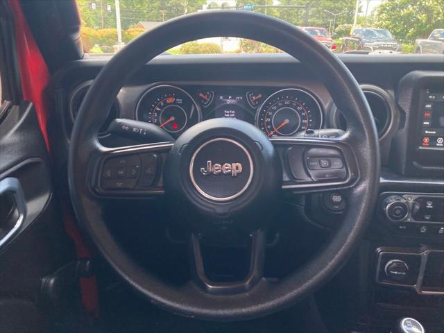 used 2023 Jeep Wrangler car, priced at $25,975