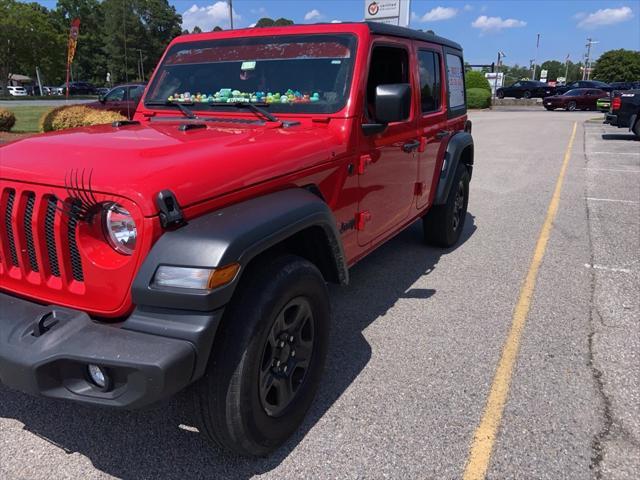 used 2023 Jeep Wrangler car, priced at $31,369