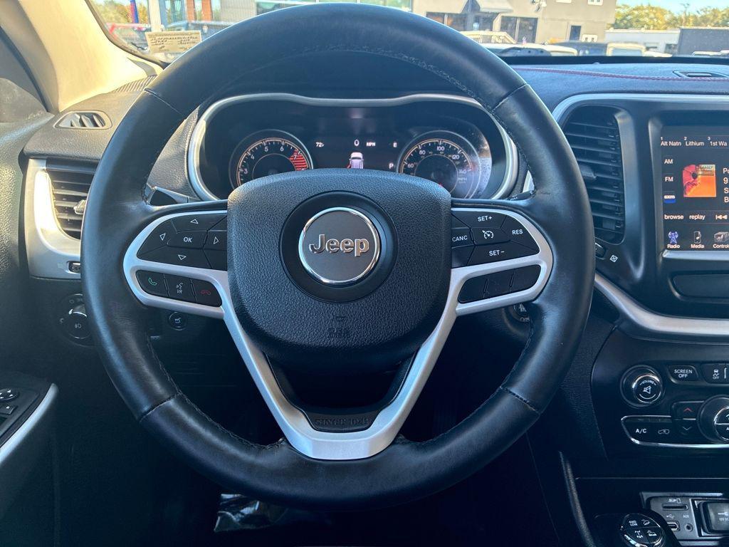 used 2017 Jeep Cherokee car, priced at $16,900