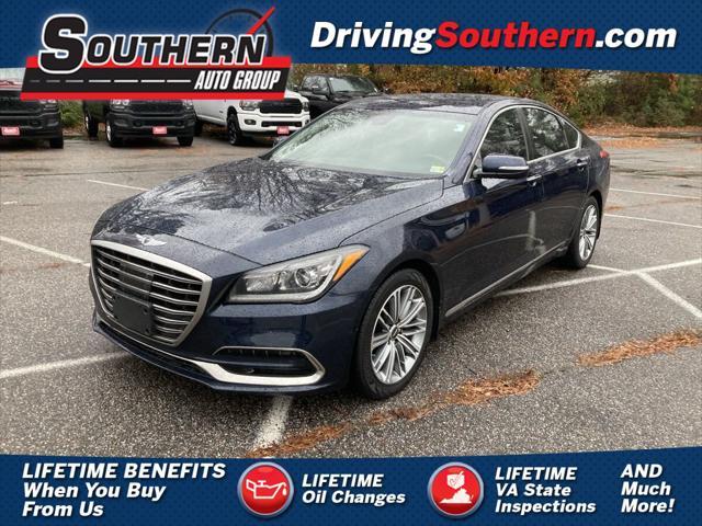 used 2018 Genesis G80 car, priced at $20,478