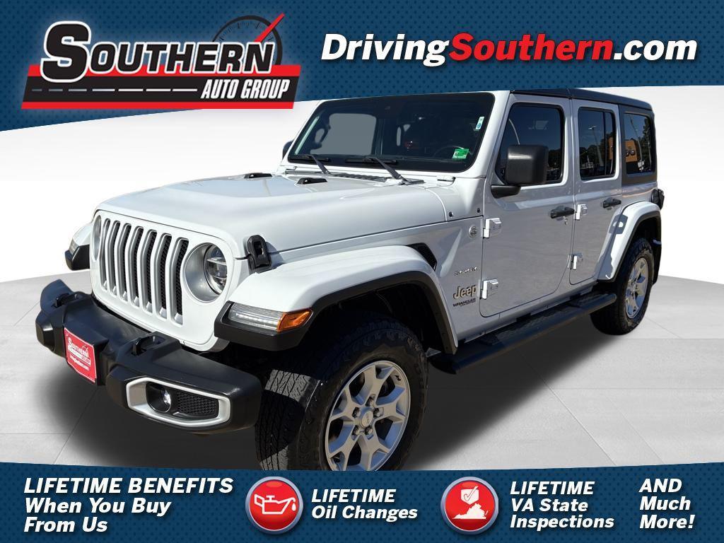 used 2021 Jeep Wrangler Unlimited car, priced at $29,700