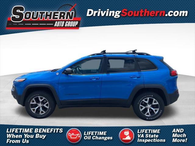 used 2018 Jeep Cherokee car, priced at $20,995
