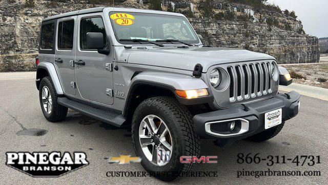used 2020 Jeep Wrangler Unlimited car, priced at $25,977