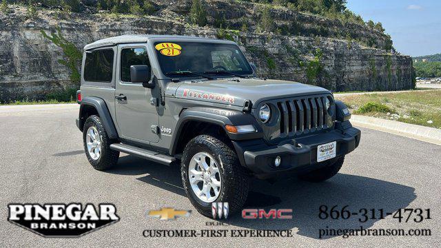 used 2021 Jeep Wrangler car, priced at $28,977