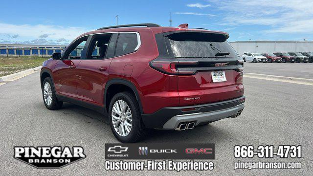 new 2025 GMC Acadia car, priced at $46,317