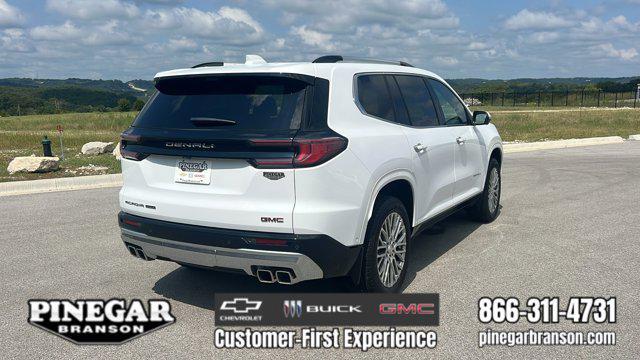 new 2026 GMC Acadia car, priced at $63,055