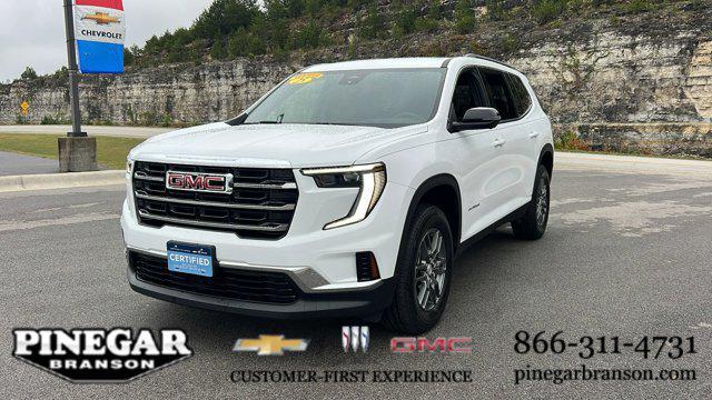 used 2025 GMC Acadia car, priced at $38,977