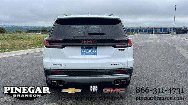 used 2025 GMC Acadia car, priced at $38,977