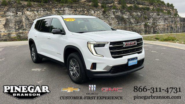 used 2025 GMC Acadia car, priced at $38,977