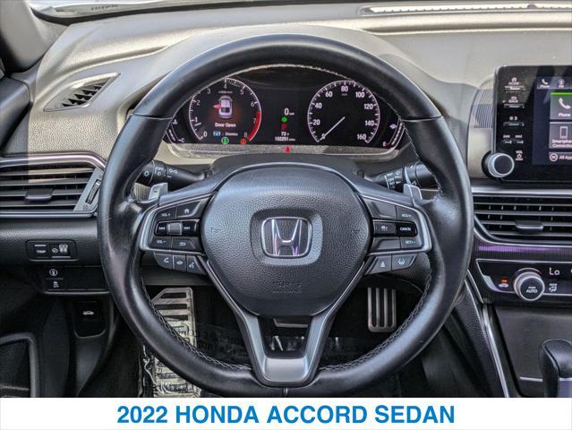 used 2022 Honda Accord car, priced at $22,131