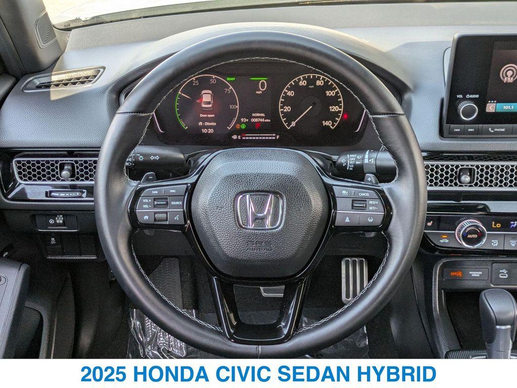 used 2025 Honda Civic Hybrid car, priced at $28,978