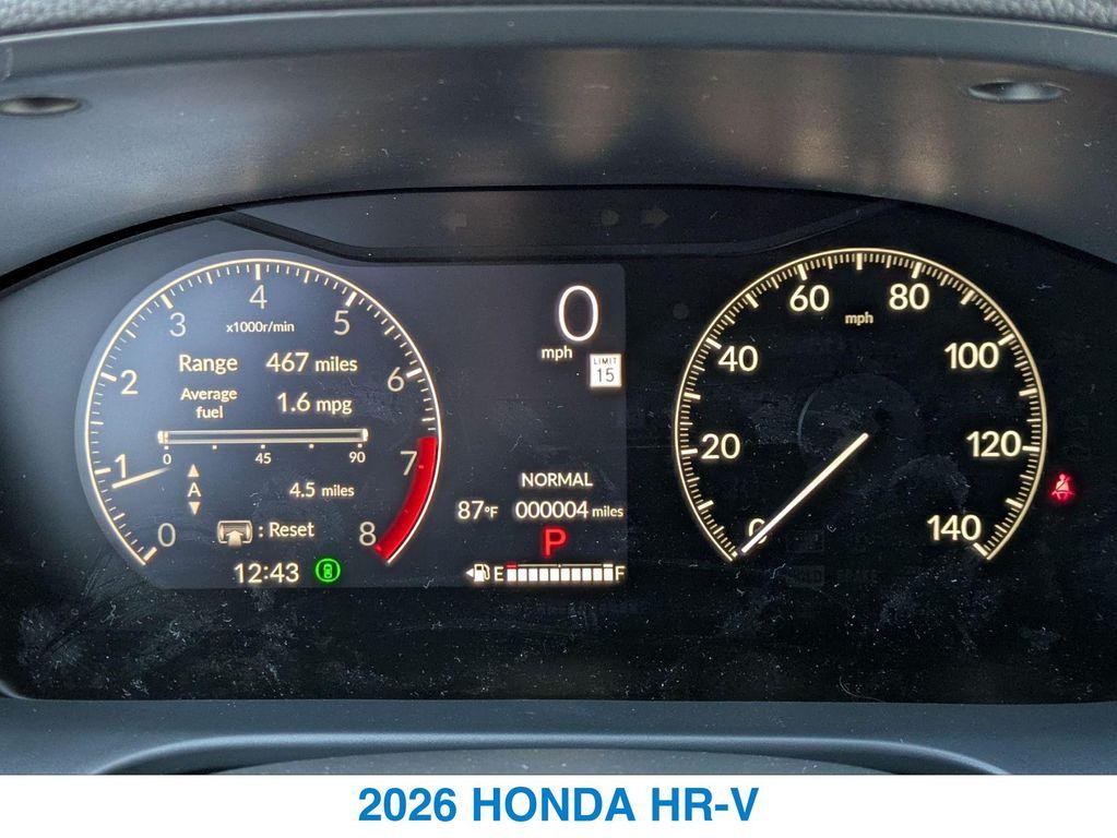 new 2026 Honda HR-V car, priced at $31,500
