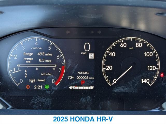 new 2025 Honda HR-V car, priced at $30,850