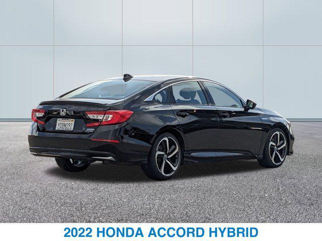 used 2022 Honda Accord Hybrid car, priced at $23,487