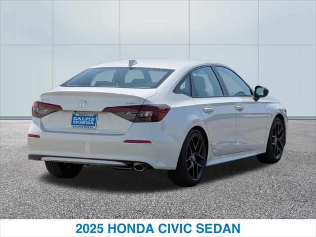 new 2025 Honda Civic car, priced at $27,855