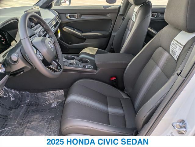 new 2025 Honda Civic car, priced at $27,855