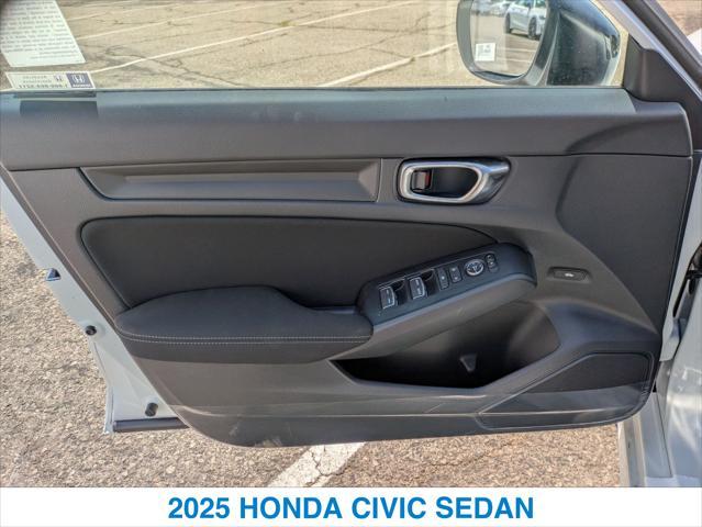 new 2025 Honda Civic car, priced at $27,855