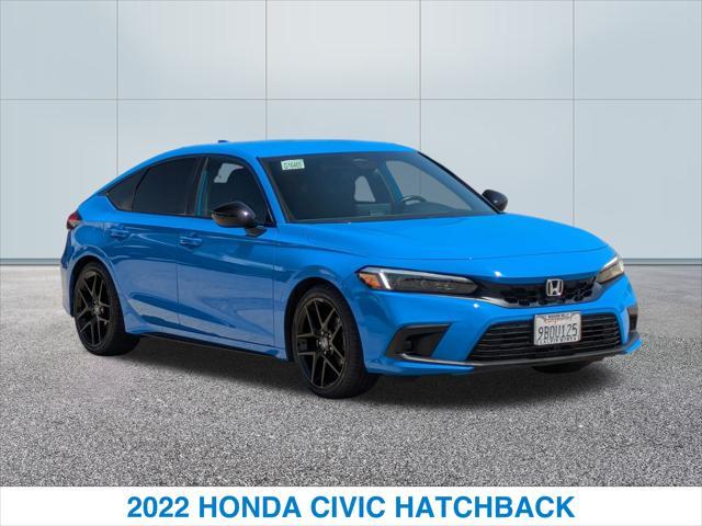used 2022 Honda Civic car, priced at $25,000