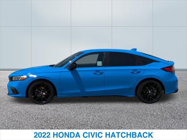 used 2022 Honda Civic car, priced at $25,000