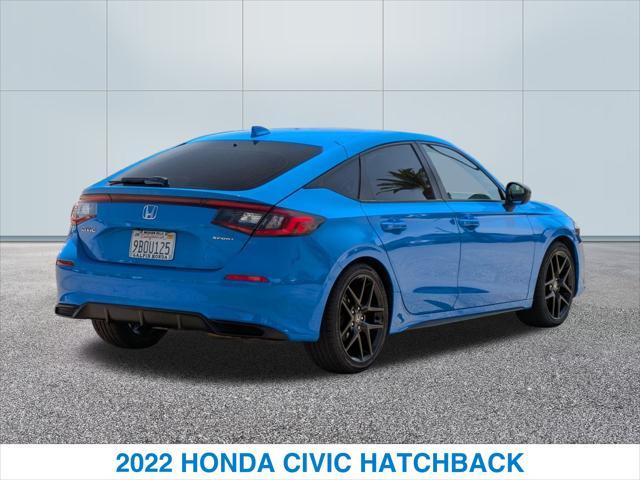 used 2022 Honda Civic car, priced at $25,000