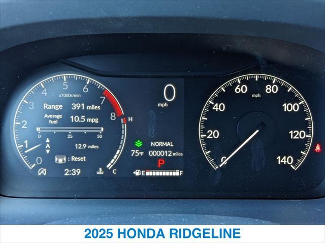 new 2025 Honda Ridgeline car, priced at $42,250