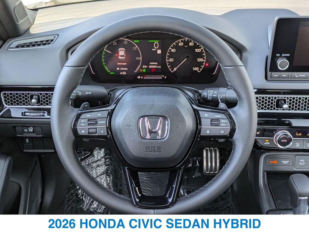 new 2026 Honda Civic Hybrid car, priced at $30,945