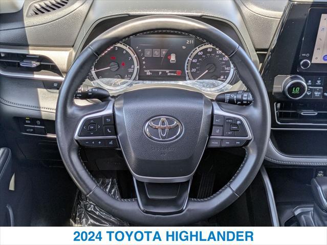 used 2024 Toyota Highlander car, priced at $37,201