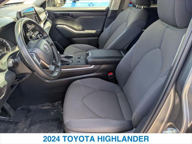 used 2024 Toyota Highlander car, priced at $37,201