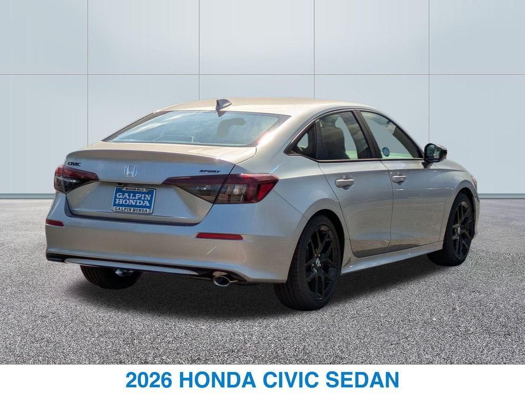 new 2026 Honda Civic car, priced at $27,790