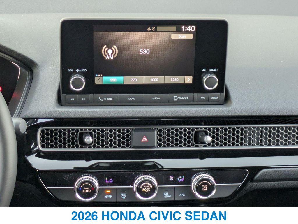 new 2026 Honda Civic car, priced at $27,790