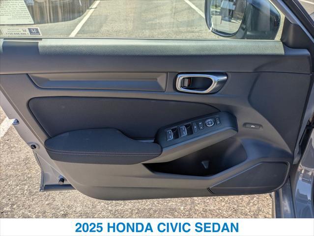 new 2025 Honda Civic car, priced at $27,855