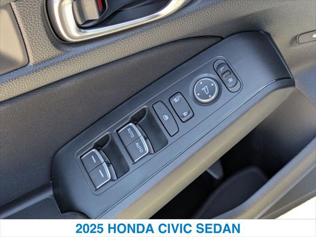 new 2025 Honda Civic car, priced at $27,855