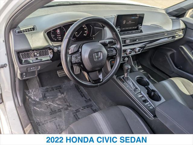 used 2022 Honda Civic car, priced at $23,088