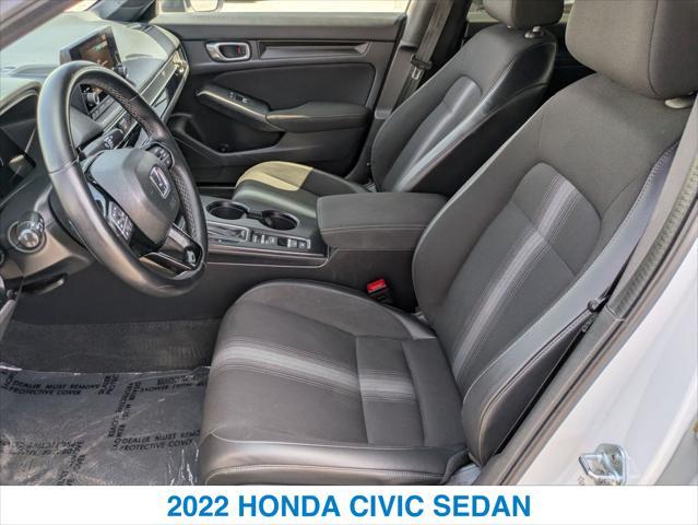 used 2022 Honda Civic car, priced at $23,088