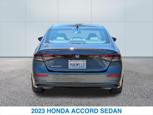 used 2023 Honda Accord car, priced at $25,000