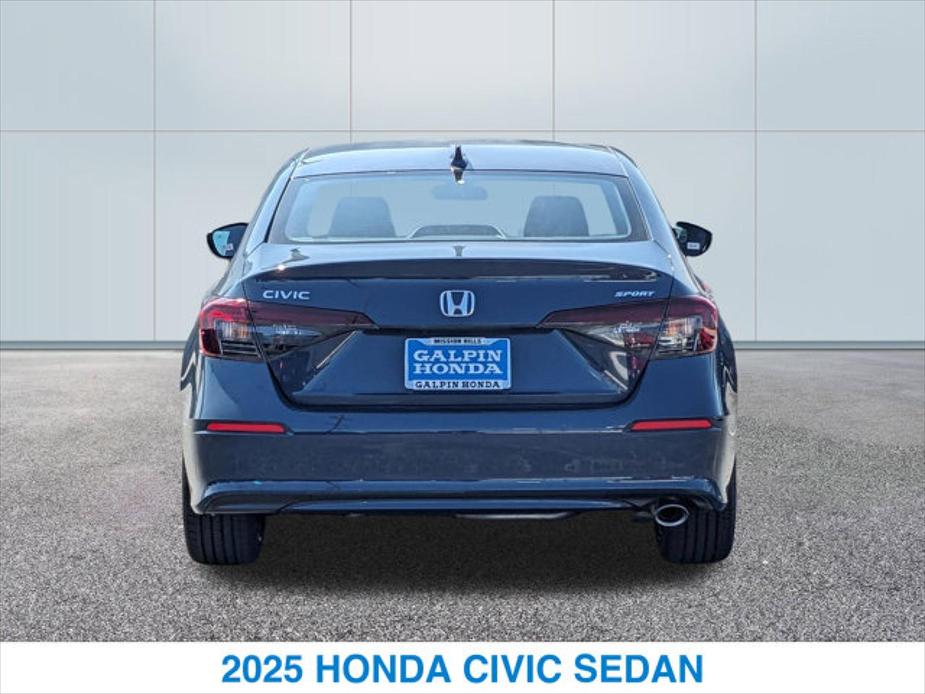 new 2025 Honda Civic car, priced at $27,800