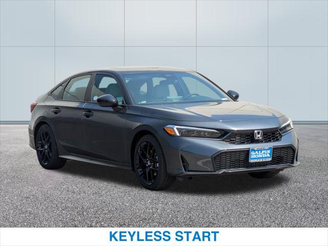 new 2025 Honda Civic Hybrid car, priced at $30,100